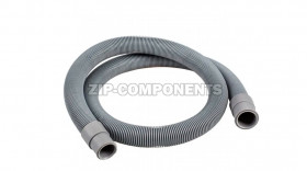 Шланг сливной СМ Прямой длина 1.5м D19-22мм