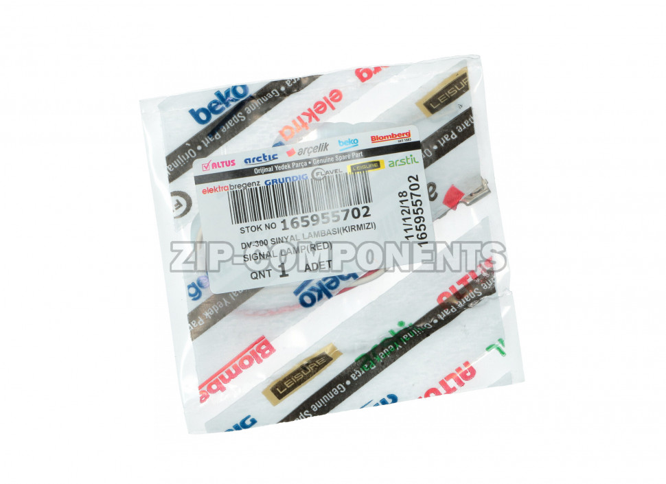 Лампа индикации для духовки Beko 165955702