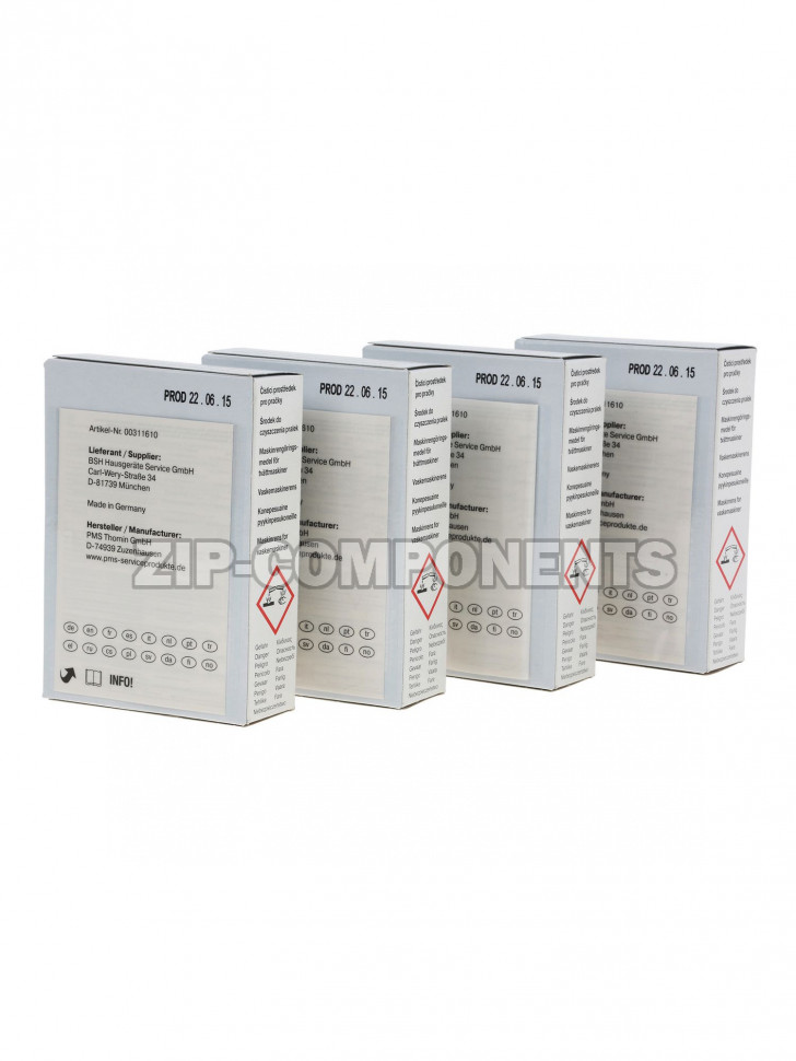 Набор чистящих средств для стиральных машин Bosch 00311611