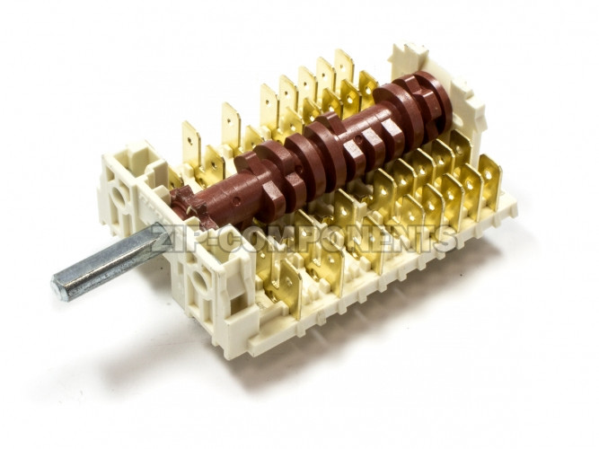 Переключатель духовки INDESIT C00114510, 8 позиций Оригинал