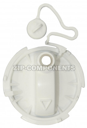 Крышка фильтра сливного насоса стиральной машины Electrolux 1323823037