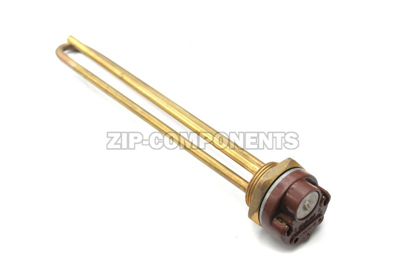 ТЭН для водонагревателя с термостатом 3000W Китай хорошее качество, D-42мм, H-290мм