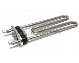 Тэн 2000W прямой с отв. под датчик L=200мм, резика с юбкой, Bosch maxx 267512