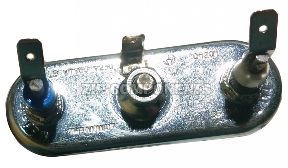 Тэн 1950W гнутый без отверстия под датчик L=200 старые Ardo 524006203 Thermowatt