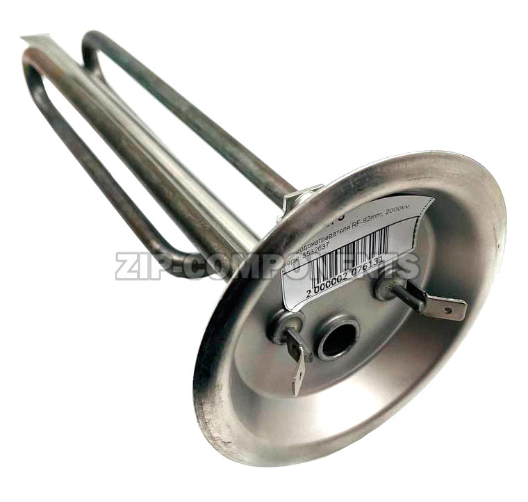 Тэн водонагревателя RF-92mm, 2000W, нерж. 3532637