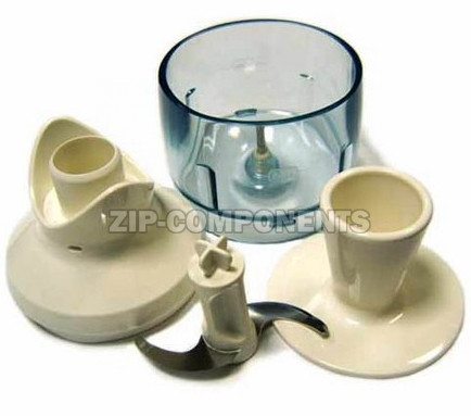 Редуктор в сборе с чашей и ножом-вставкой для измельчителя (миксера) Moulinex c MS-0695590