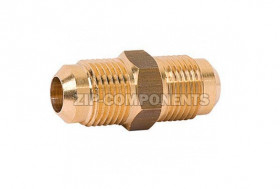 DJ - 3/8 Штуцер проходной 3/8 SAE