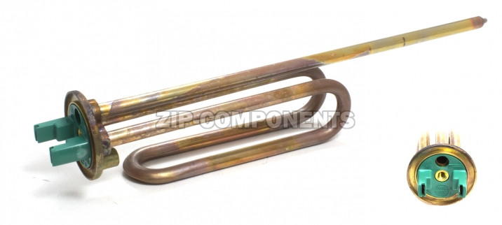 ТЭН для водонагревателя 2000W D48мм 265+150мм Gorenje 346898 CURVED