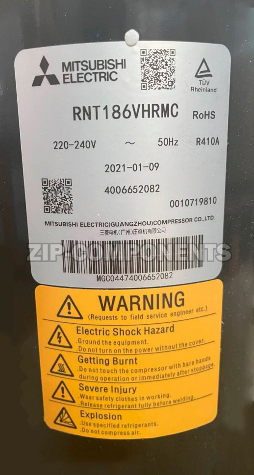 Компрессор кондиционера Haier A0010719810 (R410, 18000BTU) 5.0кВт