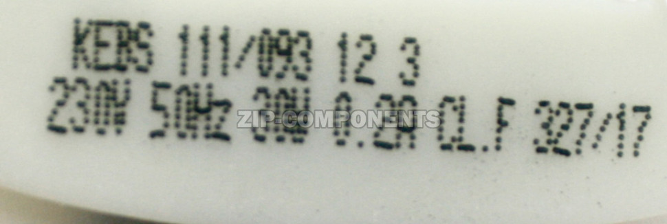 Сливной насос Copreci 30W без улитки, 4 защелки по кругу, фишка вперед Bosch, Siemens 215914