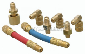 Комплект адаптеров для заправки автокондиционеров CT-138