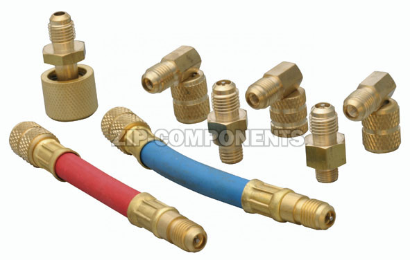 Комплект адаптеров для заправки автокондиционеров CT-138