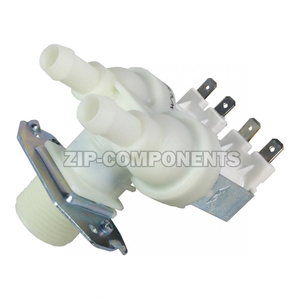 Электроклапан воды TP 2W-90 универсальный D-12mm замена Whirlpool 481981729327