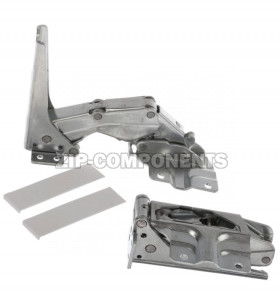 Комплект петель верхняя + нижняя для холодильника BOSCH 481147 Оригинал