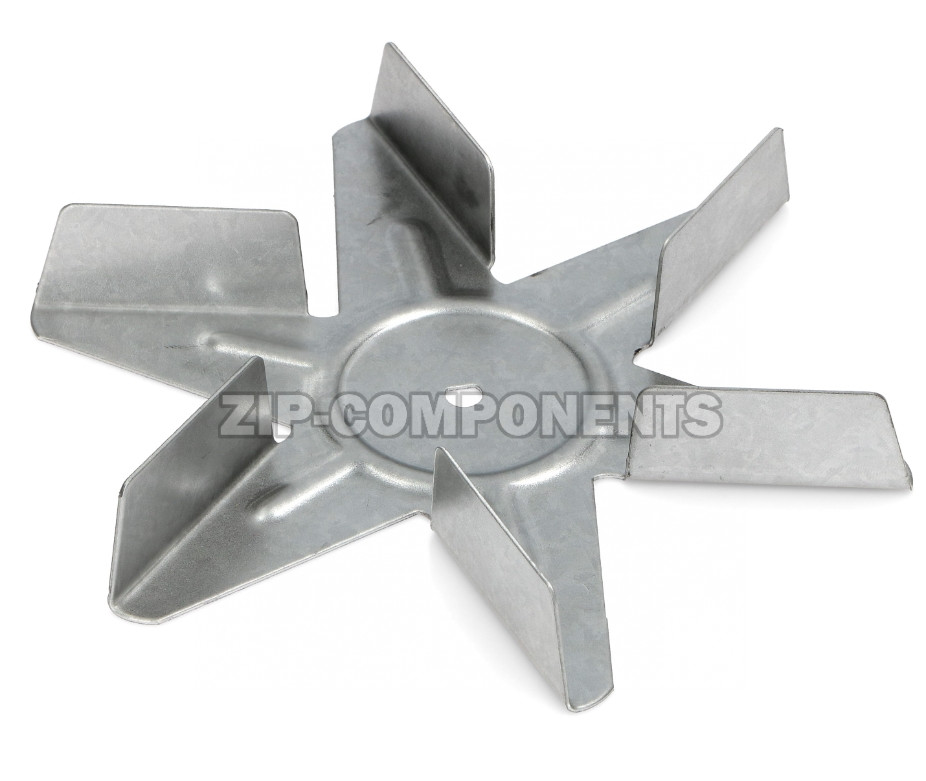 Крыльчатка вентилятора духовки 6 лопастей D150мм высота 20мм