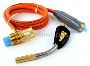 Газовая горелка для пайки HT-3SW пьезо-поджиг, со шлангом