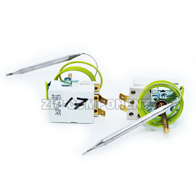 Термостат в/н KT165AVC 7-80°C, длинный шток 38mm