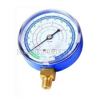 Манометр низкого давления DSZL WK - 6817 L (68 мм)  R-12, R-22, R-134, R-404