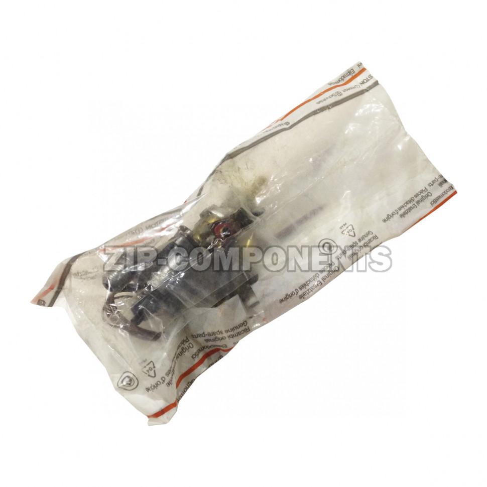 Газовый кран духовки два выхода (термостат) C60 Indesit C00144542, 135х65х85мм