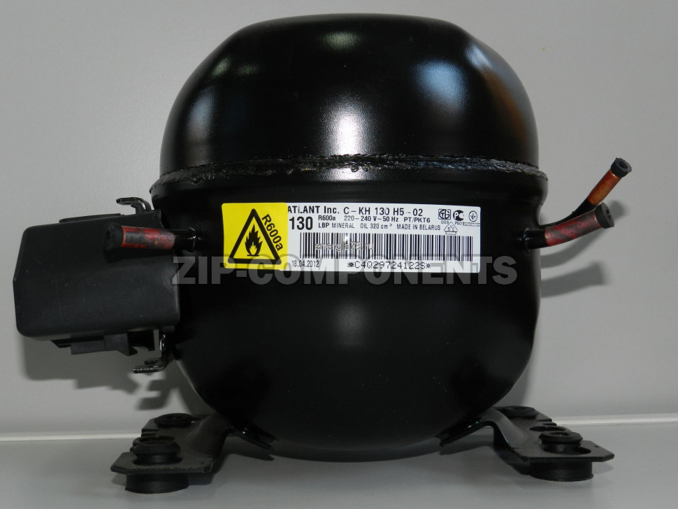 Компрессор Атлант СКН-130 H5-02 (R600) 150Вт 069744103502 Медная обмотка