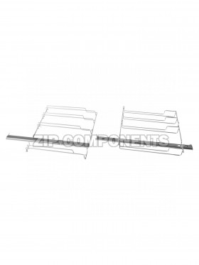 Комплект направляющих полки (левая + правая) для духового шкафа Bosch 17001706