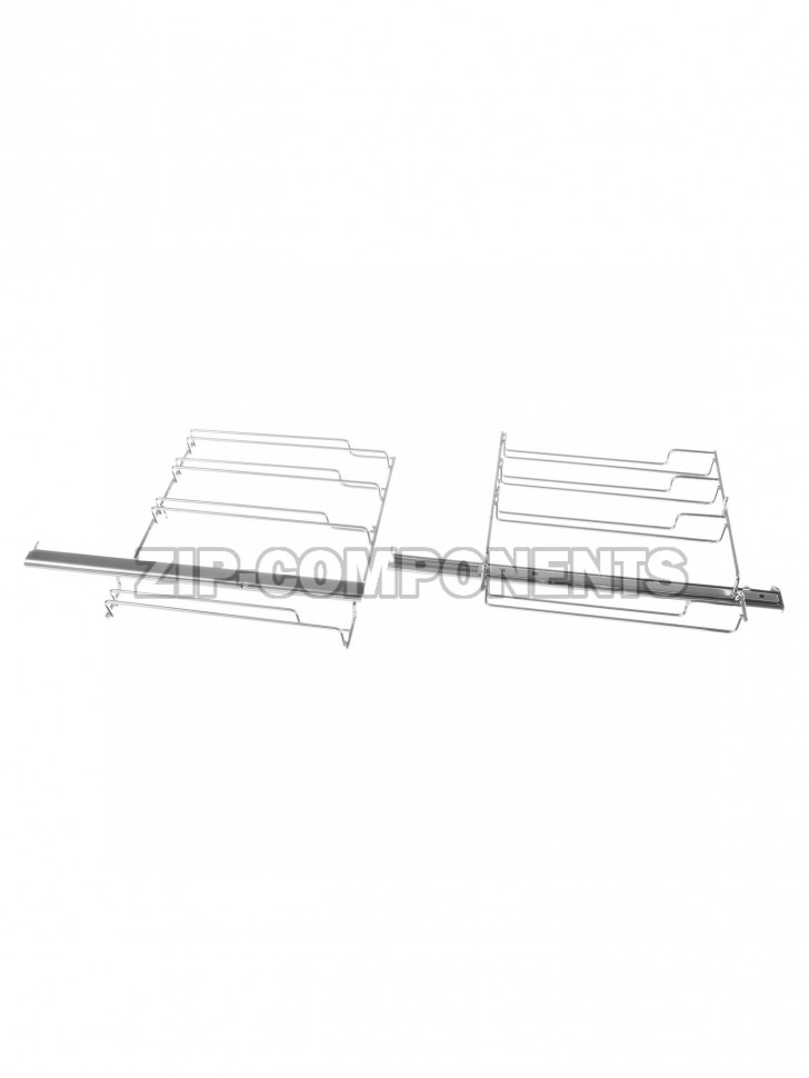 Комплект направляющих полки (левая + правая) для духового шкафа Bosch 17001706