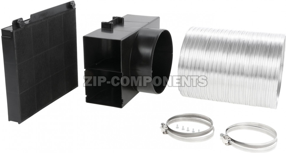 Комплект для работы в режиме циркуляции воздуха для вытяжки Bosch 11003853