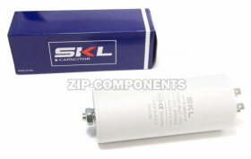 Конденсатор пусковой 65 мкФ, 450V, с креплением винт SKL