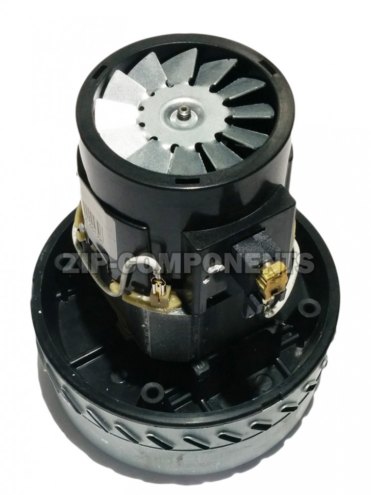 Мотор пылесоса моющего высокий, универсальный, 1400 W, H=175 mm, h=65 mm, D=140 mm, d=76 mm