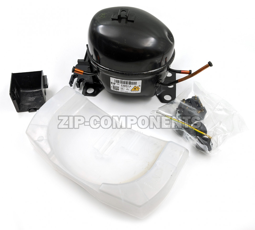 Компрессор Wanbao R600a ESD51A (110 Вт при -23°) в коробке Electrolux 4055373361