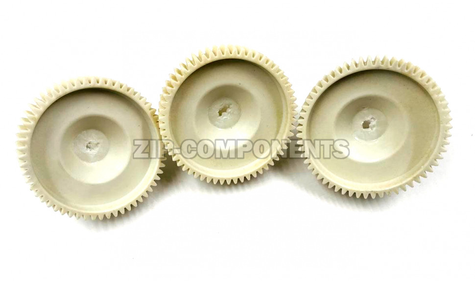 Шестерня Помощница, большая пластмассовая Д-87/26мм, зубья 56шт. (Прямой)(Уценка)