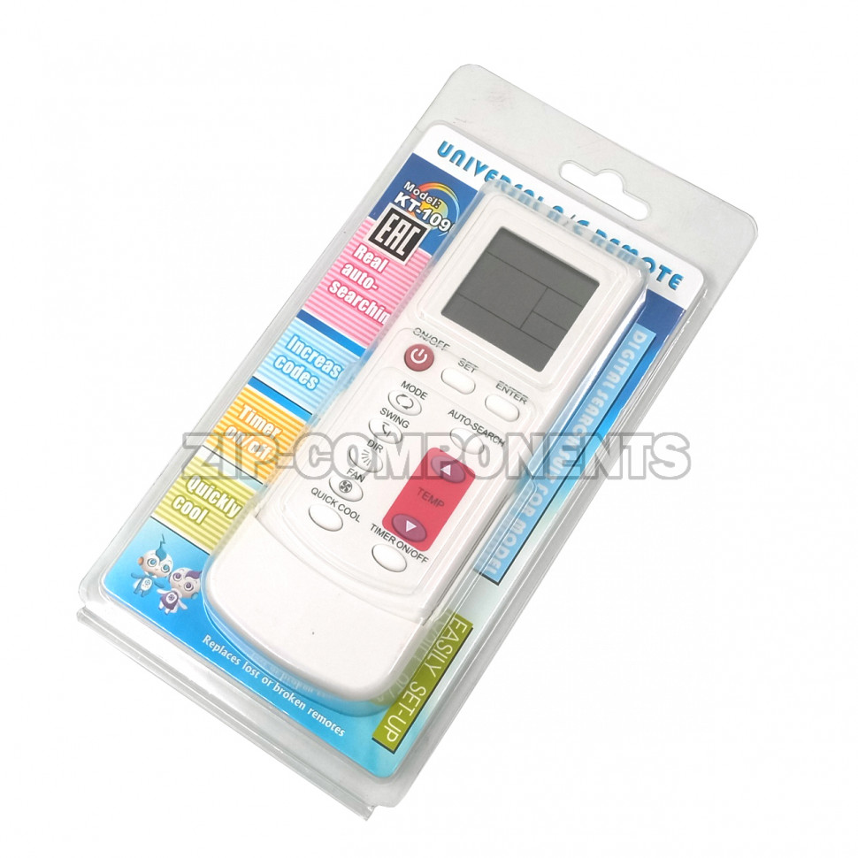 Пульт для кондиционера универсальный KT-109U