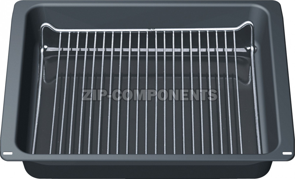 Глубокий эмалированный противень для духовки Bosch 00574906