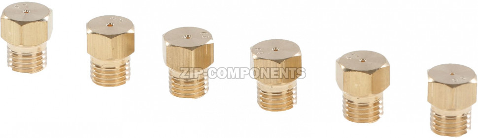 Комплект форсунок G30/31 28-30/37 для газовой плиты Bosch 00635831