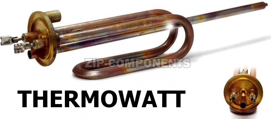 Тэн для водонагревателя RСА PA М6 1500W/230V (прижимной), в/з 816616, D-48мм