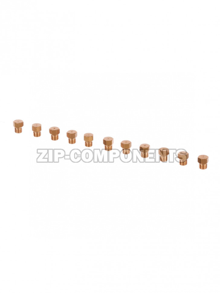 Комплект форсунок G30/29мбар для газовой плиты Bosch 00620129