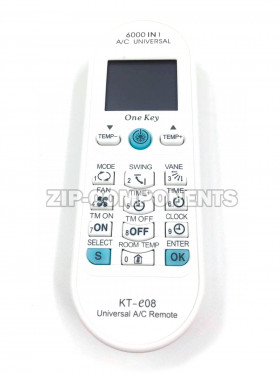 Пульт для кондиционера универсальный КТ-е08