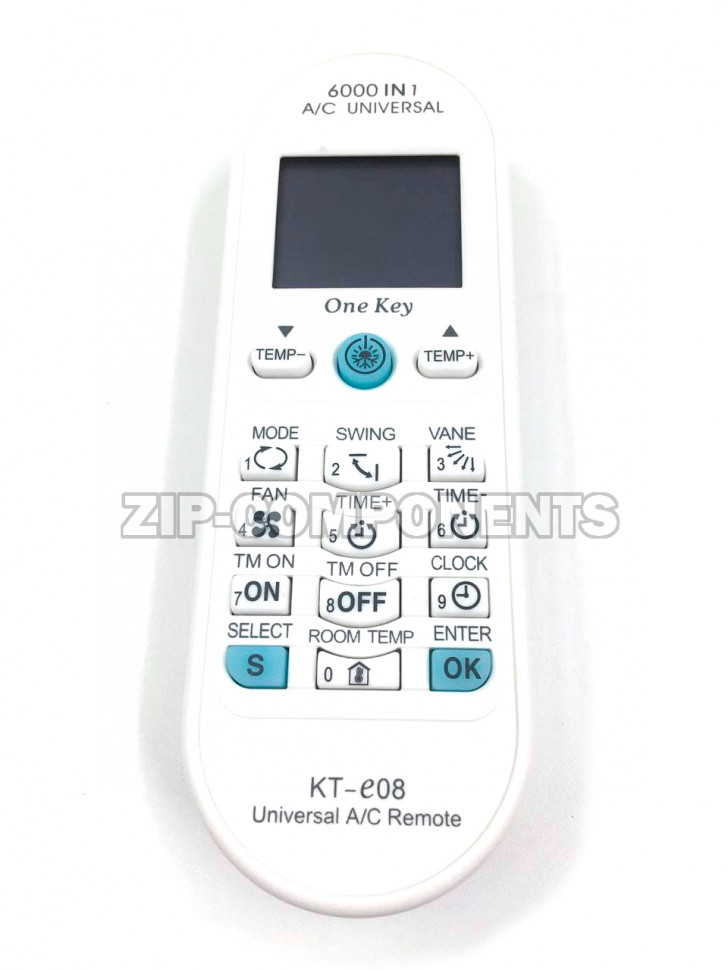 Пульт для кондиционера универсальный КТ-е08