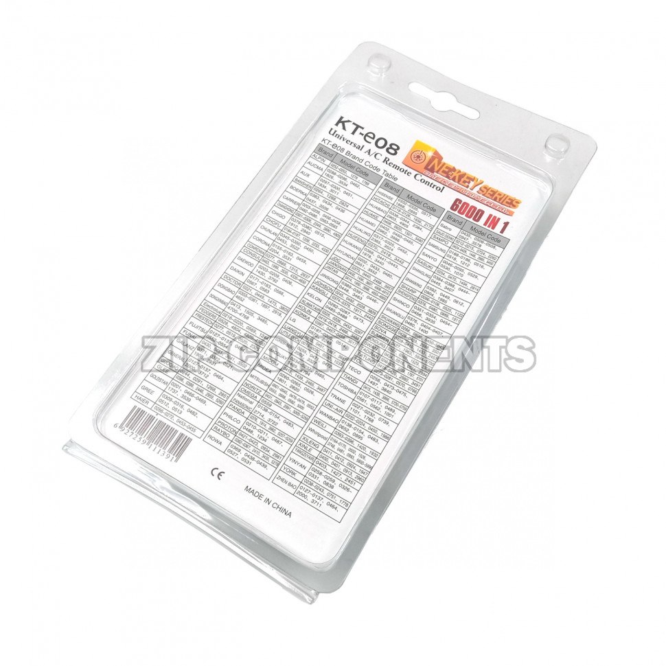 Пульт для кондиционера универсальный КТ-е08