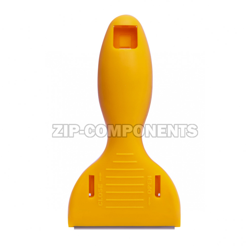 Скребок для чистки стеклокерамики, оранжевый Eurokitchen RS-18M