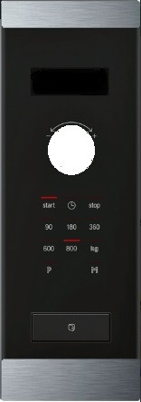 Панель сенсорная микроволновой печи Bosch 12012524