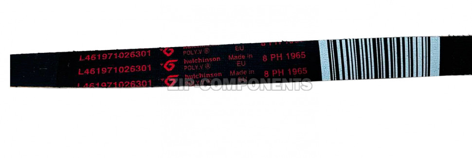 Ремень PV 1965 H8 стиральной машины Whirlpool 481235818154