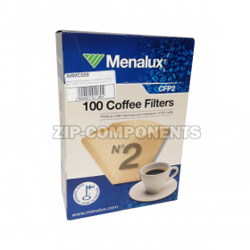 Фильтр для капельных кофеварок размер №2. Набор 100 шт. Electrolux 9002563139