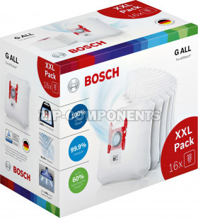 Мешок тип &amp;quot;G ALL&amp;quot;, 16 шт для пылесоса Bosch 17002095