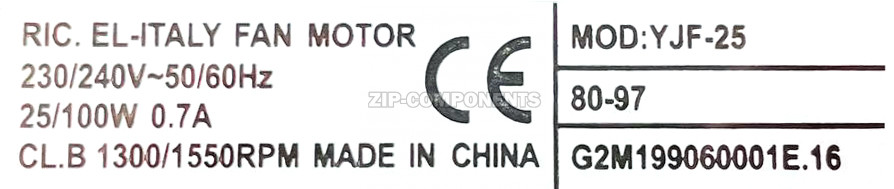 Микродвигатель 25Вт RPM 1300-1500 230v Италия