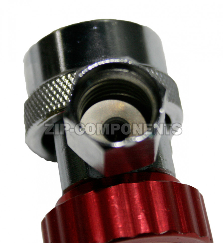 Вентиль быстросъемный QC-19H под  углом  90, резьба 1/4 SAE высокого давления