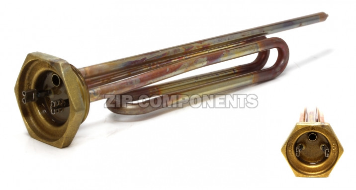 ТЭН для водонагревателя универсальный 2000W 220/240V 200+260mm