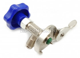 Вентиль проколка CH-340 R12, 134 1кг универсальная с зажимом