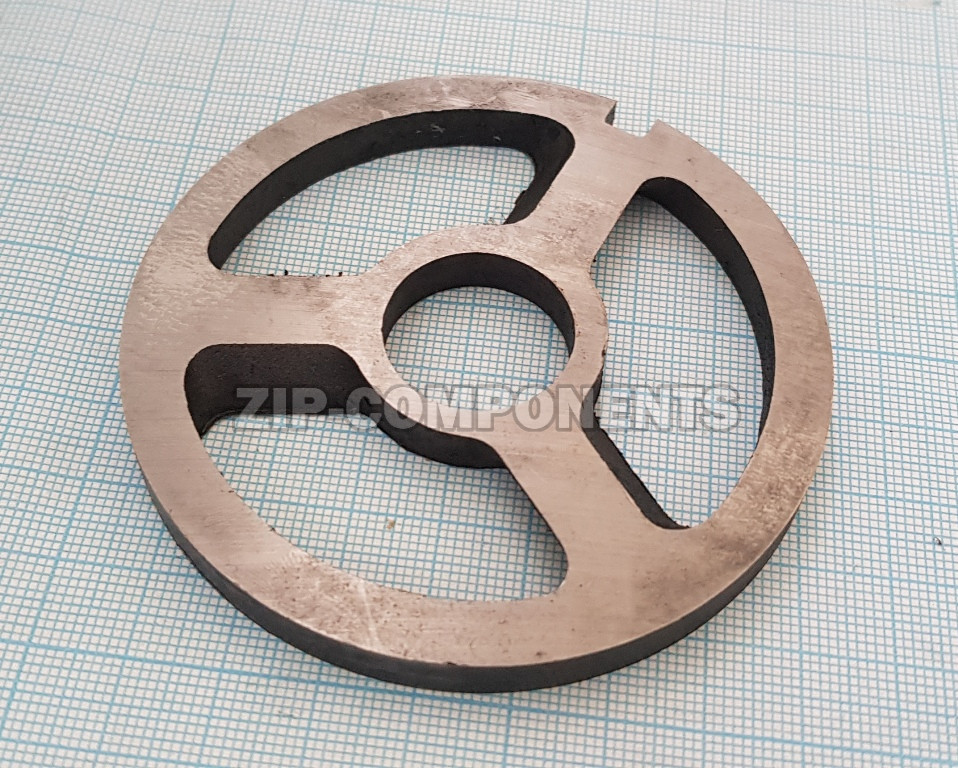 Нож подрезной двусторонний №764 мясорубки Мим-300