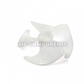 Крыльчатка вентилятора 100мм/125 холодильника Beko 4858020185